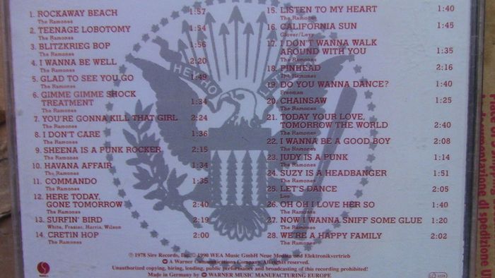 Ramones - It's Alive CD