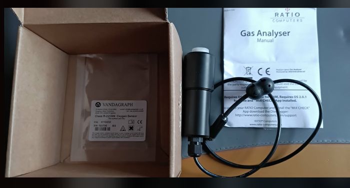 Ratio Dive computer + transmitter & gas analyzer