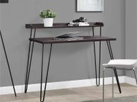 main image for ad Dorel Haven Retro Desk With Riser Espresso - 9881196comuk