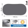 Sumex Rear Car Sunshade, 50X100 cm, Triple Layer, 1 Unit Image 2