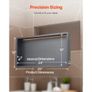 Shower Niche, 33.0 x 63.5 x 10.2 cm Recessed Wall Niche With LED Strip, Heavy-duty Stainless Steel Modern Shampoo Storage Organizer Image 6