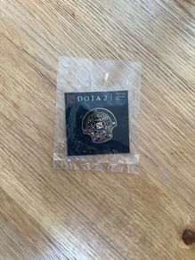 DOTA 2 Exclusive Attendee Pin 2021 TI with unscratched code
