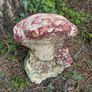 Toadstool fairy garden cement ornament Image 2