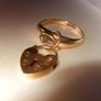 Vintage 9ct Gold 'Jailers Ring'- Fully Hallmarked Image 10
