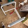 Adjustable toilet safety frame / surround rail in good used condition. Image 2