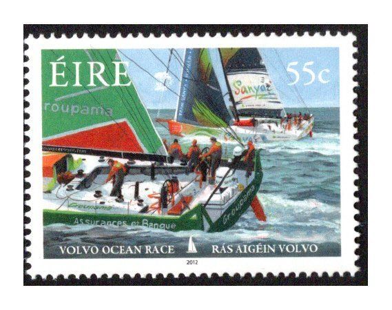 2012 Ireland Volvo Ocean Race Commemorative Stamps Mint Never Hinged (MNH)