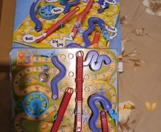 3D Snakes and ladders game