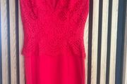 Ted Baker red dress size 8