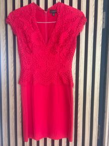 Ted Baker red dress size 8