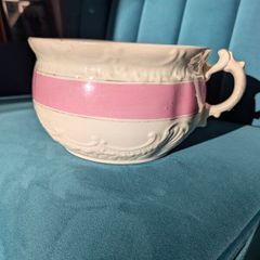 Antique china chamber pot