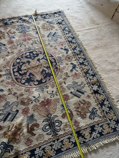 Rustic Wool Floor Rug