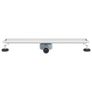 Shower Drain 2-in-1 with 360 Siphon Silver 80 cm Image 6