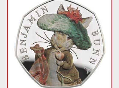 Silver Proof,.. Benjamin Bunny