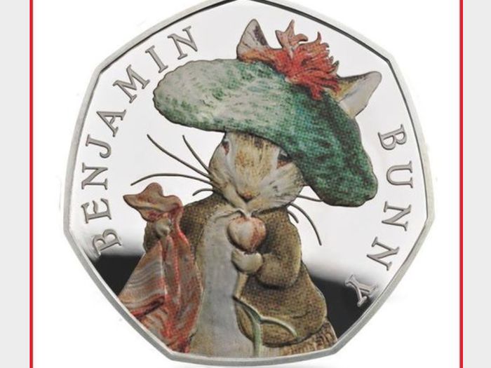 Silver Proof,.. Benjamin Bunny