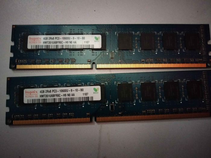 8gb Hynix Ddr3 Ram Kit, 2 X 4gb