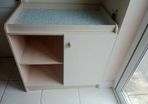Changing table with wardrobe