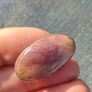 Vintage Rhodochrosite Sterling Silver Brooch Image 2