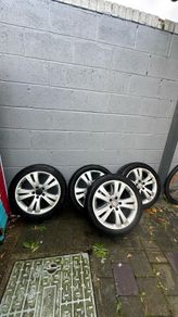 17 Alloy Wheels with Tyres 225 45 R17 Set of 4