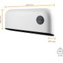 Down Flow Ceramic Heater 2000w App & Remote Control, WiFi, IP22 Bathroom, Office, Commercial, Works with Alexa, Google Home & Siri Shortcuts, 2 Heat Modes, Quiet, Timer, Smart Schedules Image 8