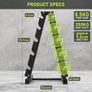 Dumbbell Rack Heavy Duty Steel, 3-Tier/ 5-Tier/ 6-Tier Weights Storage Dumbbell Stand, Dumbbell Tree Stand Weights Holder for Home Gym Image 3