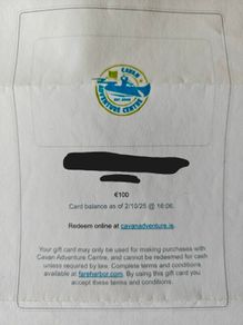 Voucher - Cavan Adventure Centre