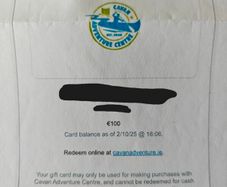 Voucher - Cavan Adventure Centre