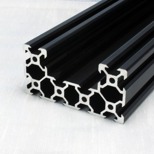 C beam Linear Rail Black Aluminium Extrusion