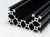 C beam Linear Rail Black Aluminium Extrusion