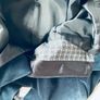 Genuine Y2K Navy velvet jacket from Oasis 10 12 Image 3