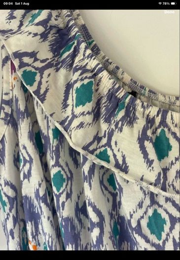 playsuit boohoo off shoulder 8/10 Bnwot