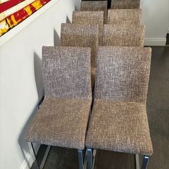 8x Used Esprit Home Dining Chairs