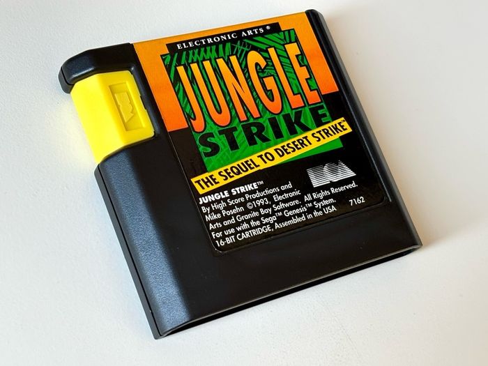 Jungle Strike for Sega Mega Drive - Boxed