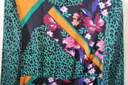 Liquorish Mixed Print Dress Size Uk 14