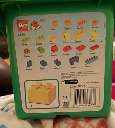Lego Duplo 6784 ; Creative sorter (DC) (2)