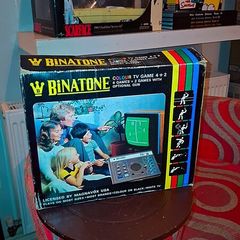 Vintage Binatone retro games console