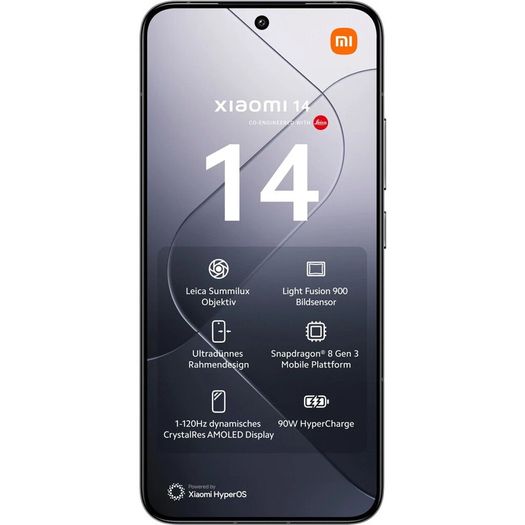Xiaomi 14 (12GB+512GB) Black, Dual Sim Unlocked, Excellent
