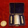 Antique WWI Era Silver-Plated Officers Pocket Razor 1914 to1920s Image 3