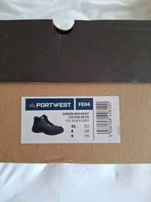 Steel cap boots