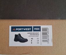 Steel cap boots