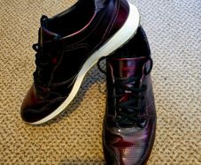 Ecco sneakers, size 41 (8). New. Leather.Branded, made in Slovakia.