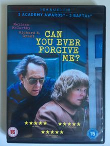 Can You Ever Forgive Me? [2018] Melissa McCarthy & Richard E. Grant [Movie DVD]