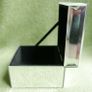 Vintage Mirrored Trinket Box - Vintage Original Box | Decorative Glass Cube Image 5