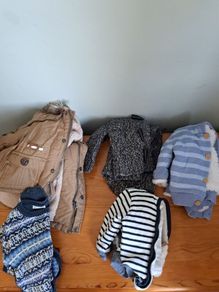 42 items of boys clothing, 3-6 months