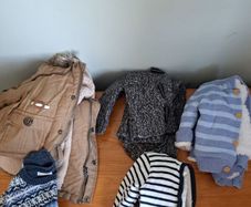42 items of boys clothing, 3-6 months