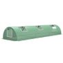 Mini Greenhouse, Portable Tunnel Green House, Green Grow House Steel Frame with 5 Mesh Windows, 3 M, Green Image 4