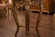 Old gilt gold marble topped table.