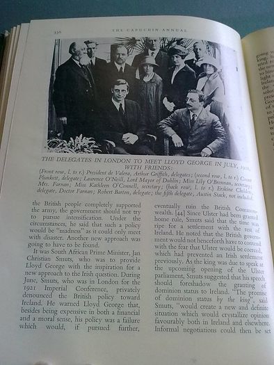 Capuchin Annual 1971 Griffith Collins Truce Sinn Fein IRA Treaty