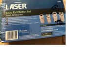 Laser stud extractor 4 pieces set (SHORT SERIES)