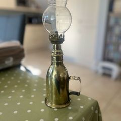 Antique French Oil Lamp