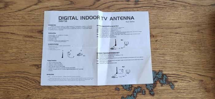 Indoor aerial & Saorview box